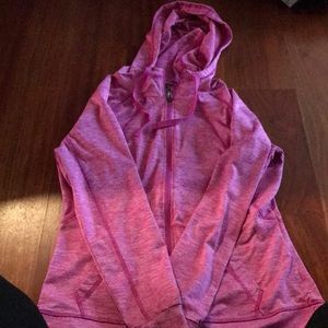 Pink workout jacket